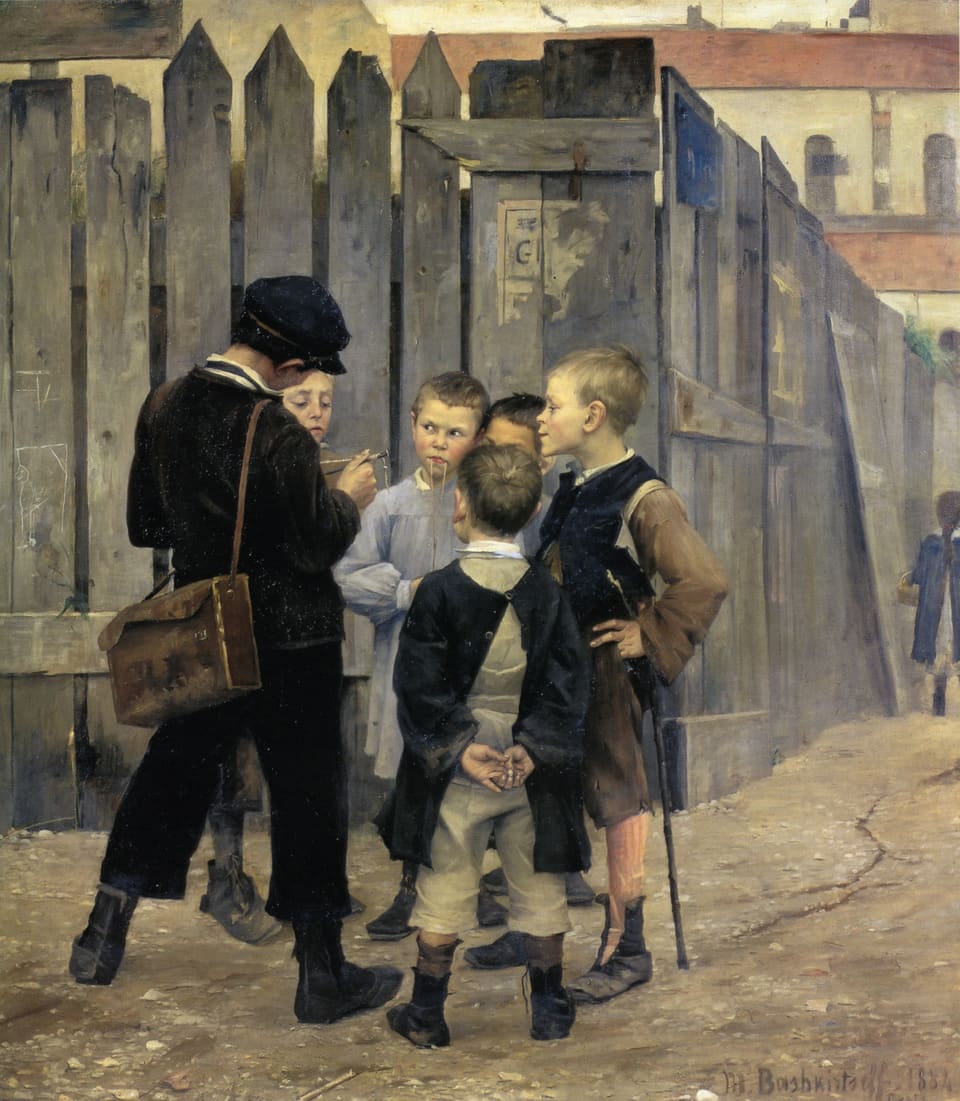 Un meeting, 1884