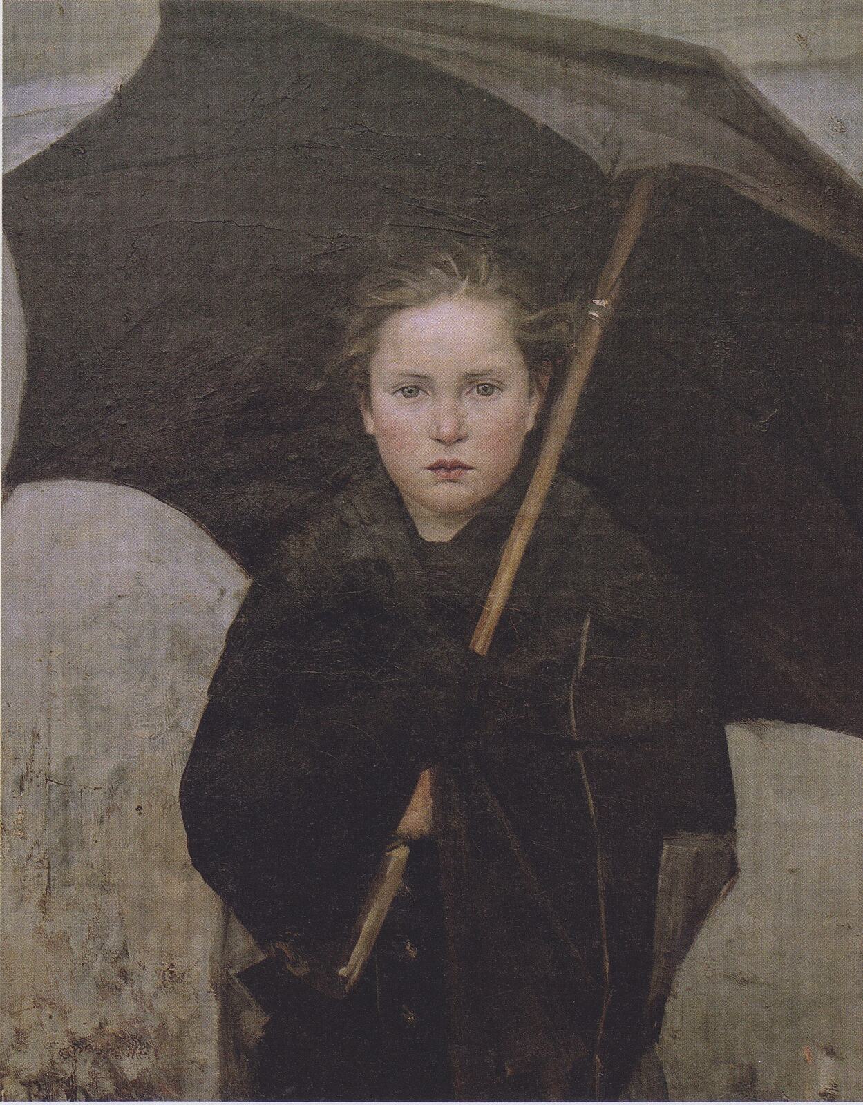 Le Parapluie (1882–83), oil on canvas, 93 × 74 cm, State Russian Museum, St Petersburg (inv. Ж-2740)